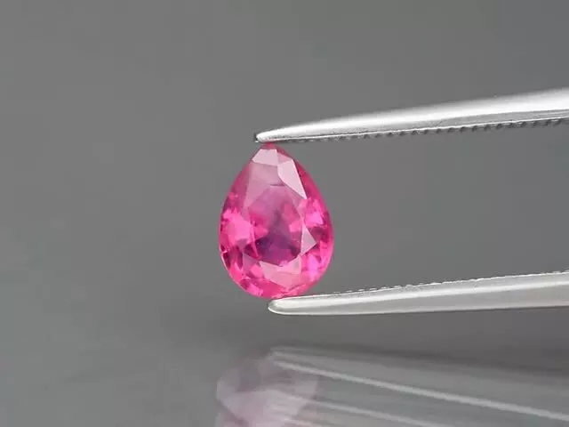 another view of 0.72ct Pinkish-Red Mozambique Ruby Unheated - VS2-VS1